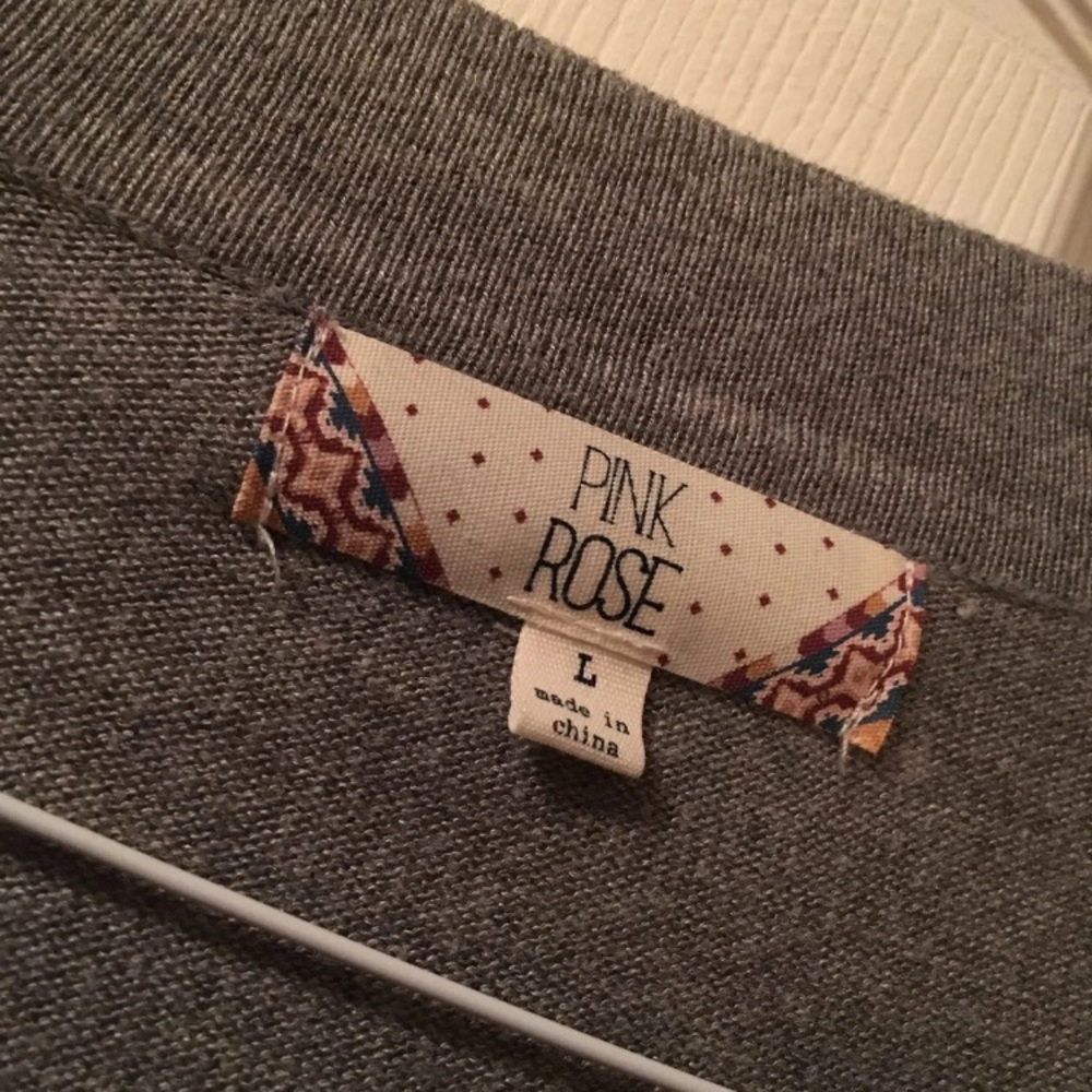 Pink Rose Cardigan - Picture 2 of 4